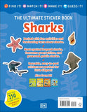 The Ultimate Sticker Book Sharks (Reissue): More than 250 Reusable Stickers