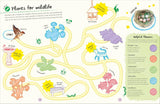Ultimate Sticker Book Garden Flowers: New Edition with More Than 250 Stickers