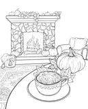 The Pumpkin Spice Latte Coloring Book by Christina Haberkerm