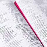 NKJV, Reference Bible, Personal Size, Large Print, Leathersoft, Brown, Red Letter Edition, Comfort Print: Holy Bible, New King James Version