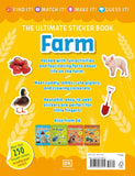 The Ultimate Sticker Book Farm (Reissue): More Than 250 Reusable Stickers