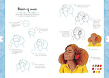 Faces: Draw Over 50 Fabulous Faces in 10 Easy Steps (10 Step Drawing) by Justine Lecouffe
