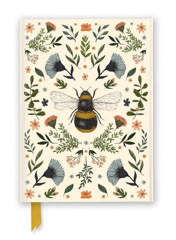 Botanical Bee Foiled Journal (Flame Tree Notebooks)