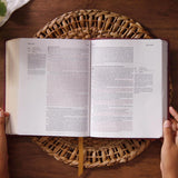 The Prayer Bible: Pray God's Word Cover to Cover (NKJV, Brown Leathersoft, Red Letter, Comfort Print)