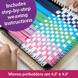 Make Your Own: Potholder Weaving Loom Kit by Mindware