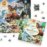 The World of the Romantics 1000 Piece Puzzle: A Puzzle Featuring Over 20 Famous Figures from Coleridge to Keats