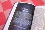 NIV, Kingdom Girls Bible, Full Color, Leathersoft, Purple, Comfort Print: Meet the Women in God's Story