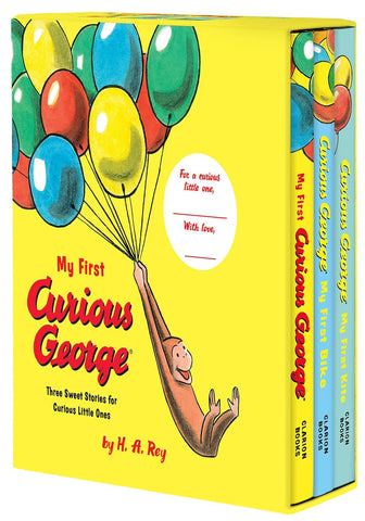 My First Curious George 3-Book Box Set by H.A. Rey