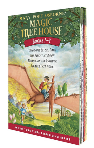 Magic Tree House Set (Books #1-4) by Mary Pope Osborne