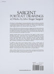 Sargent Portrait Drawings: 42 Works by John Singer Sargent (Dover Fine Art, History of Art)