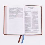 Nkjv, Thinline Bible Youth Edition, Leathersoft, Brown, Red Letter Edition, Comfort Print