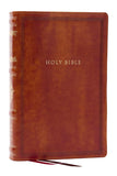 RSV Personal Size Bible with Cross References, Brown Leathersoft, (Sovereign Collection) by Thomas Nelson