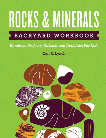 Rocks and Minerals Backyard Workbook: Hands-on Projects, Quizzes, and Activities For Kids by Dan r. Lynch