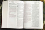 KJV, Amplified, Parallel Bible, Large Print, Hardcover, Red Letter Edition: Two Bible Versions Together for Study and Comparison
