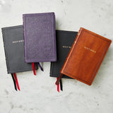 RSV Personal Size Bible with Cross References, Brown Leathersoft, (Sovereign Collection) by Thomas Nelson