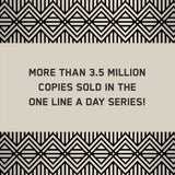 Charcoal Canvas One Line a Day: A Five-Year Memory Book by Chronicle Books