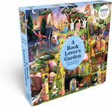 A Book Lover's Garden: A 1000-Piece Jigsaw Puzzle by Michael Kirkham