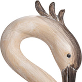 Resin Heron Shaped Bookends, Set of 2