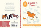 Horses & Ponies: Draw Over 50 Horses and Ponies in 10 Easy Steps (10 Step Drawing) by Justine Lecouffe