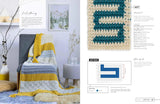 Mix and Match Modern Crochet Blankets: 100 Patterned and Textured Stripes for 1000s of Unique Throws - Two Rivers by Esme Crick