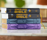 NKJV Armor of God Bible, Blue/Gray Leathersoft (Children's Bible, Red Letter, Comfort Print, Holy Bible): New King James Version