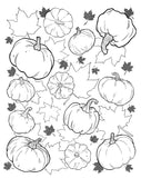 The Pumpkin Spice Latte Coloring Book by Christina Haberkerm