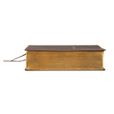 NKJV, Journal the Word Reference Bible, Imitation Leather, Brown, Red Letter Edition, Comfort Print: Let Scripture Explain Scripture. Reflect on What You Learn