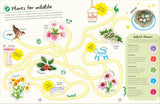 Ultimate Sticker Book Garden Flowers: New Edition with More Than 250 Stickers