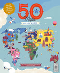 50 Maps of the World: Explore the Globe with 50 Fact-Filled Maps! (Americana) by Ben Handicott & Kalya Ryan