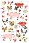 Farm Anatomy Sticker Book by Julia Rothman