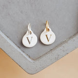 Ceramic Initial Charm