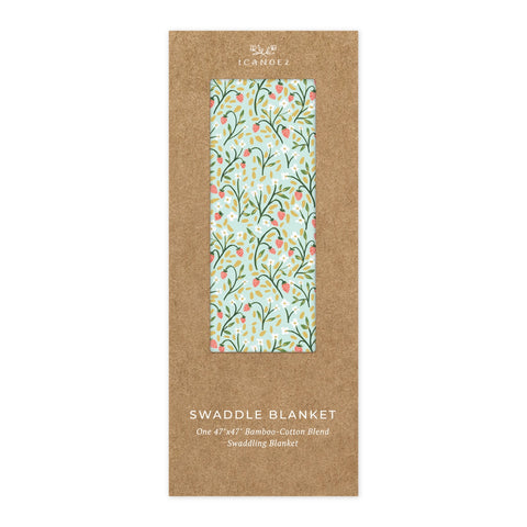 Strawberry Meadow Baby Swaddle