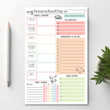 My Homeschool Planner: 50-Page Notepad
