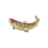 Brown Trout Enamel Pin