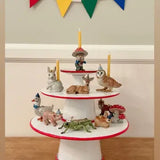 Mushroom Gnome Cake Topper