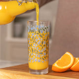 Roadside Blooms Tall Juice Glass Set
