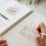 Classic Christmas Watercolor Workbook by Emily Lex