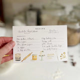 Baking Recipe Cards by Emily Lex