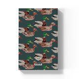 Ducks Soft Touch Classic Layflat Journal Notebook by Denik