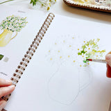 Flowers Watercolor Workbook by Emily Lex