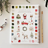 Classic Christmas Watercolor Workbook by Emily Lex