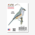 Tufted Titmouse Nature Sticker