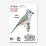 Tufted Titmouse Nature Sticker
