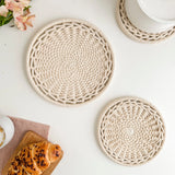 Avery Woven Trivet Kit (Makes 2) - Parchment