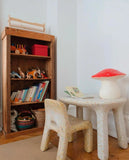 Medium Red Mushroom Lamp w/ Plug