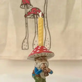 Mushroom Gnome Cake Topper