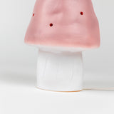 Small Vintage Pink Mushroom Lamp w/ Plug