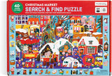 Christmas Market 64 Piece Search & Find Puzzle by Mudpuppy