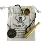 Pirate Birthday Party Favor Kit in Cloth Bag - Games