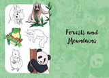 Cute Animals: Draw Over 50 Adorable Animals in 10 Easy Steps (10 Step Drawing) by Justine Lecouffe